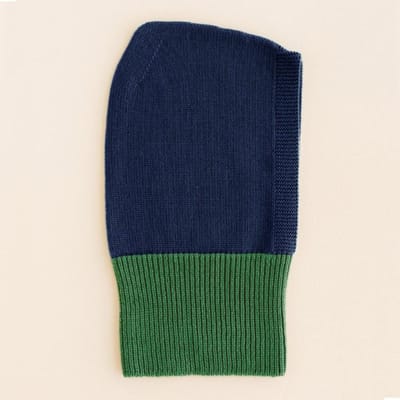 HVID balaclava Eddy blue-grass green 1-3 jr