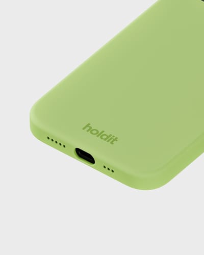 Holdit Silicone Case voor de Apple iPhone 12 (Pro) - Matcha