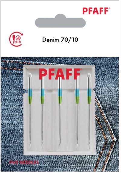 Pfaff Denim 70 (5 stuks) Naalden