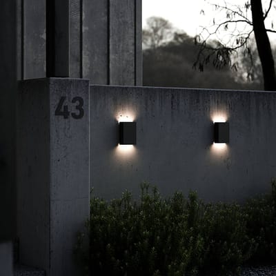 Nordlux Fold 15 2019051003 LED-wandlamp LED LED 6.40 W Zwart