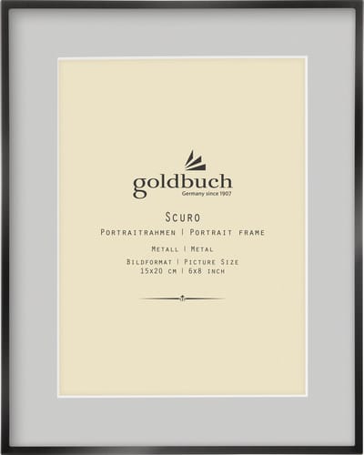 Goldbuch - Fotolijst Scuro - Zwart - 15x20 cm