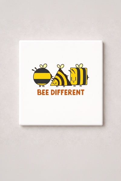 Tegel met Uniek Design | Ontwerp Jouw Eigen Tegel | Handgemaakt Cadeau voor Elk Interieur | Gepersonaliseerd op Aanvraag | Enkel of Grote Bestelling