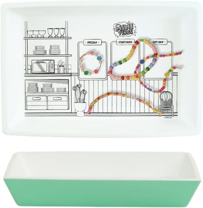 Decoratieve Sieradenschaal en Opberghouder voor Kleine Items - Keukenthema