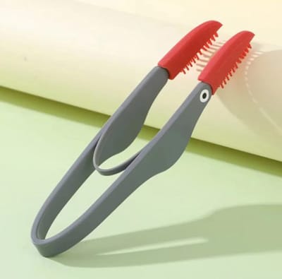 Actie4you® - Wimperborstel voor dieren - Traanvlekborstel voor Huisdieren – Houd je Kat of Hond Schoon – Dierenkam -Verwijder traanvlekken – Oogborstel voor Dieren - Traanvlekborstel voor Huisdieren - Grijs