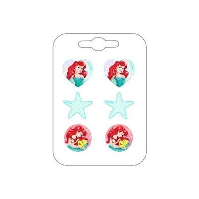 Disney Prinses Ariel oorbel set 3 paar