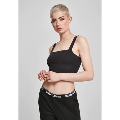Urban Classics - Ladies Crop top - XL - Zwart