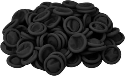 100 Stuks Antistatische Vingerbeschermers van Latex - Rubber Finger Cots voor Schoon en Droog Gebruik, Ideaal voor Elektronica en Medisch Gebruik