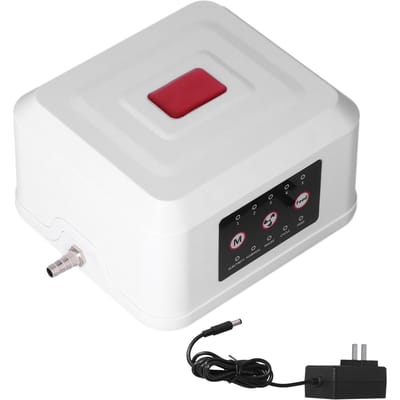 DAP ?Pompe à air pour aquarium 15L Écran tactile Réglable Puissant Aérateur hydroponique Pompe pour aquarium et white