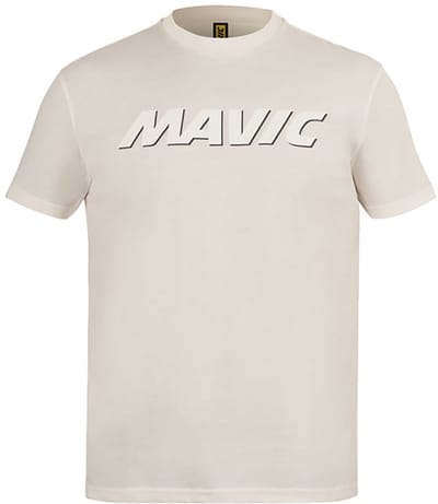 Mavic Corporate Logo T-shirt Met Korte Mouwen Beige S