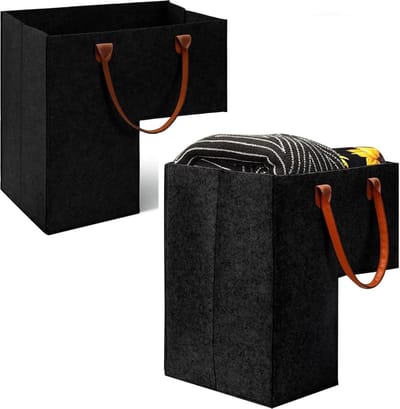 Lexium Trapmand 2 stuks - Trappenmand-organizer - Trap Mand - Opbergmand trap - Multifunctionele trapmand - Opbergcontainer met touwgrepen