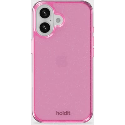 Phone Case Glitter Pink iPhone 16