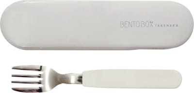 TAKENAKA FORK & CASE Bestekset 1-delig Vork in doos - RVS Gray Champignon W15.5 x D3.8 x H2.0 cm cm 73g (Grijze Champignon)