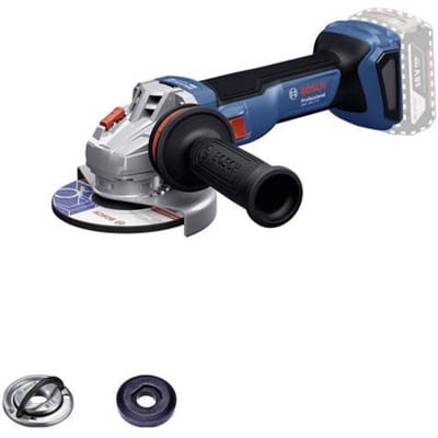 Bosch Professional GWS 18V-11 S 06019N4000 Haakse accuslijper 125 mm Incl. snelspanmoer