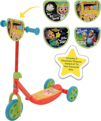 Multi Karakter Tri Scooter voor Kinderen - 57cm x 35cm x 67cm