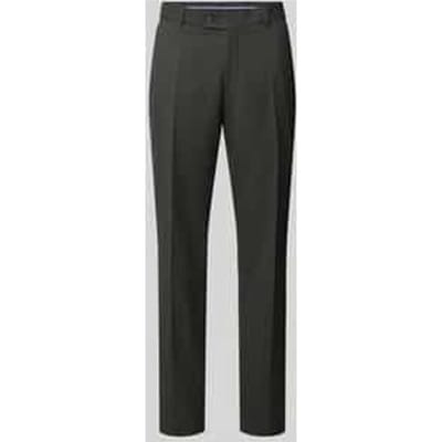 Pantalon van scheerwol met persplooien