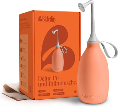 BIDETLITY Intiemdouche 3.0 – Draagbare reisbidet – BPA-vrij – Oprolbaar