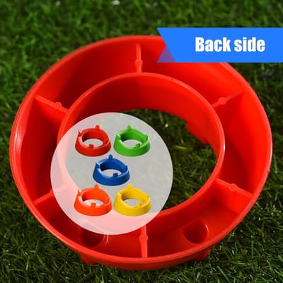Voetbal Stabilisator - Bal Display - Training Verbeteren - Vierpunts Stabiliteit - 12.5 cm - Groen