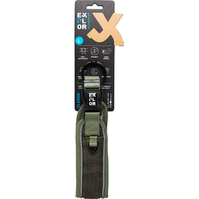 Duvoplus - Halsband Voor Dieren - Hond - Ultimate Fit Control Halsband Classic M - 39-44cm Undercover Green - 1st