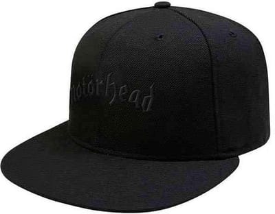 Motorhead - Logo & Warpig Snapback Pet - Zwart