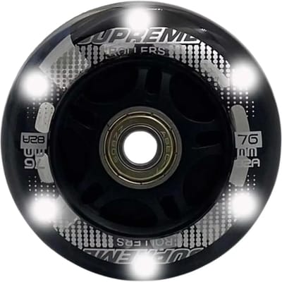 Inline-Skate wiel Supreme Venice Light Up (x4)