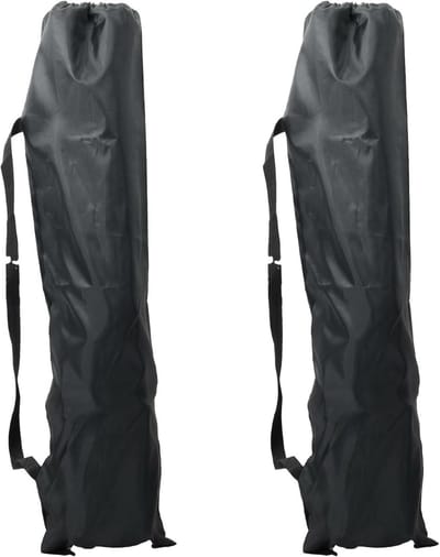 Campingstoel Tas - Draagtas Stoel - Stoel Opbergen - Met Trekkoord - 39.5 x 30 cm - Zwart