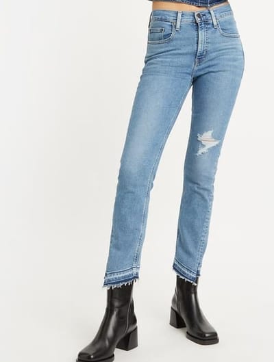Levi's 724 | Jeans Dames | High rise Twisted inseam | maat 30-34