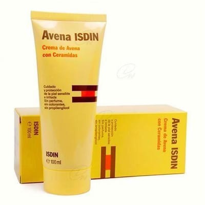 Crème - ISDIN - Haver Crème - 100 ml - Zonder parfum - Voor alle huidtypen