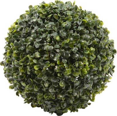 Everlands buxus kunstplant - D22 cm - groen - kunststof - rond