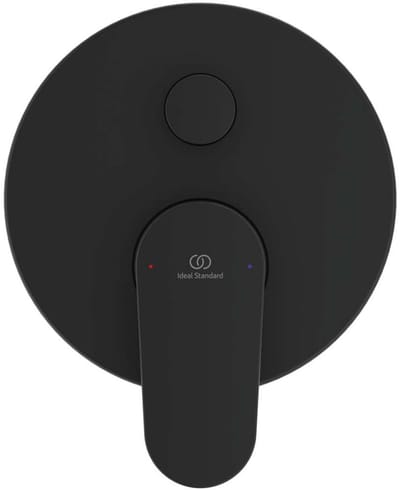 Ideal Standard Cerafine O - Inbouwkraan voor 2 uitgangen, zwart BD135XG