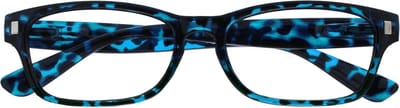 Leesbril Blauwe Schalen Unisex Sterkte +1.00 Robuust