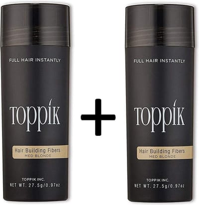 2x Toppik Hair Building Fibers Large 27,5 gram - Middenblond