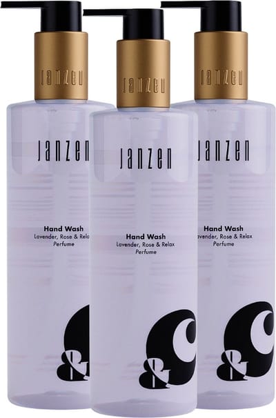 JANZEN Hand Wash &C Lavender Rose & Relax 3-pack