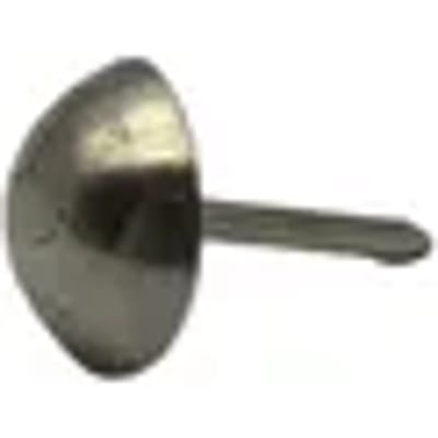 Sencys Meubelspijkers Met Bolle Kop Vernikkeld 10x14mm - 50 Stuks