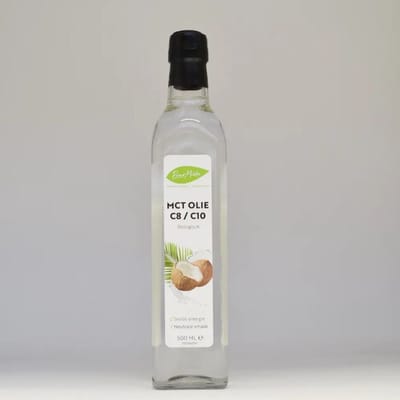 Biologische MCT olie C8/C10 – Snelle energie - 500ml