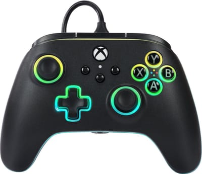PowerA Advantage bedrade controller voor de Xbox Series X|S met Lumectra - Zwart - Wired Controller - Microsoft Xbox One
