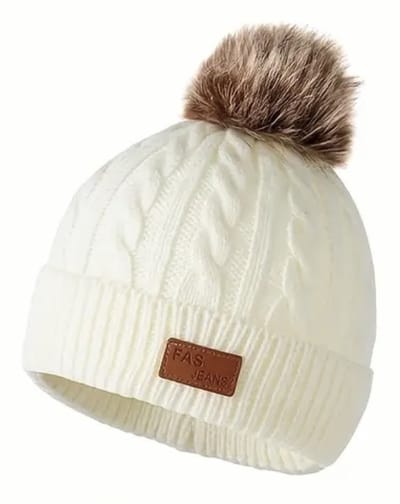 Dames wintermuts wit