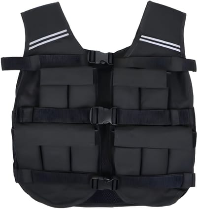 AHD® Gewichtsvest - Gewichtsvesten - Weight Vest - Zwart - 42cm x 31cm x 11cm
