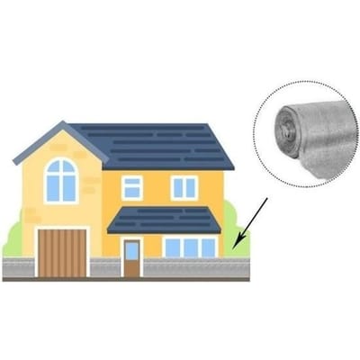 Zichtbreeknet - schaduwnet rol - 90 procent - 1.5 x 50 m - schermgaas zon - privacynet - grijs - incl. montageset - tuin