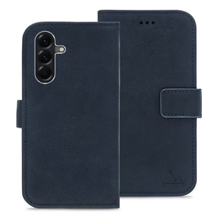 My Style Telefoonhoesje geschikt voor Samsung Galaxy A57 Hoesje | My Style Flex Wallet Bookcase Portemonnee | Pasjeshouder voor 3 Pasjes | Telefoonhoesje voor Pinpas / OV Kaart / Rijbewijs - Royal Blue | Blauw