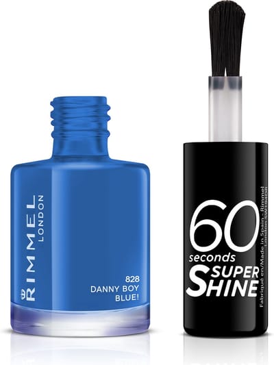 60 Seconds Super Shine Nagellak #828-danny Boy Blue 8 ml