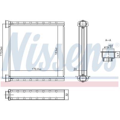 Waterverwarmer NISSENS 707278