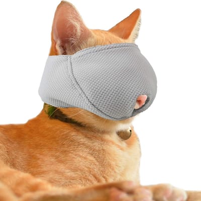 Ademende Kattenmuilkorf – Voorkomt Bijten en Krabben – Voor Verzorging en Veiligheid