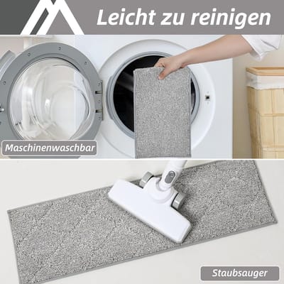 Famanu – Traptreden set 4 stuks antislip zelfklevend 70 x 22 cm wasbaar grijs