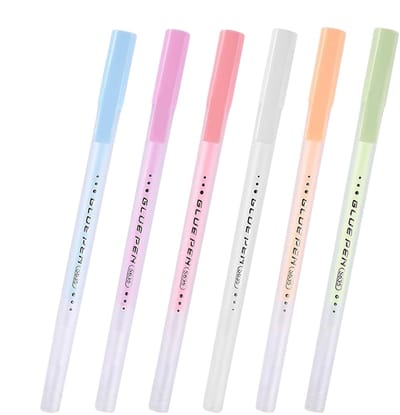 Lijmpennen Knutselgereedschap - Hobby Lijm - Papier Knutselen - Fijne Punt Applicatie - 6 Stuks Set