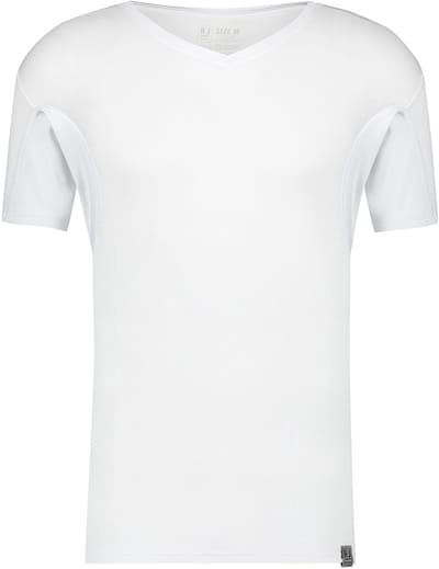 RJ Bodywear T-shirt Stockholm Sweatproof Wit Mannen Maat - XXL