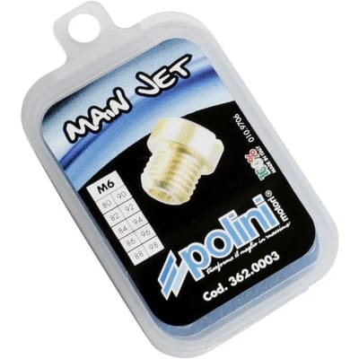 Gicleur principal de carburateur 362.0003 Polini 80 à 98 pour Dellorto PHBN moto