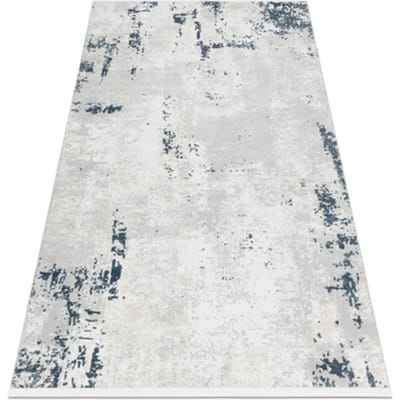 Kleden Rugsx Modern tapijt DUKE 51378 crème / blauw 80x150 cm