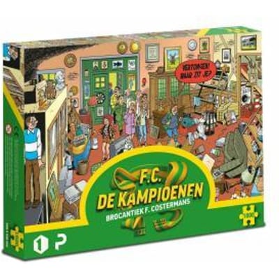 F.C. De Kampioenen puzzel - Brocantiek . Costermans (1000 stukjes) Volwassenen puzzels
