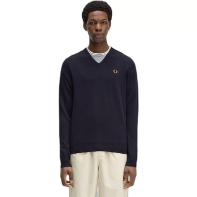 Fredperry Fp Klassieke V-Hals Trui - Streetwear - Volwassen