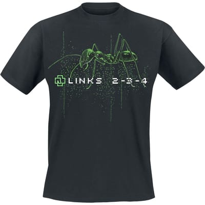 Rammstein T-shirt - Links 2-3-4 - S tot 5XL - voor Mannen - zwart